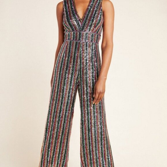 Saylor Winnipeg Sequined Jumpsuit - Picture 4 of 12